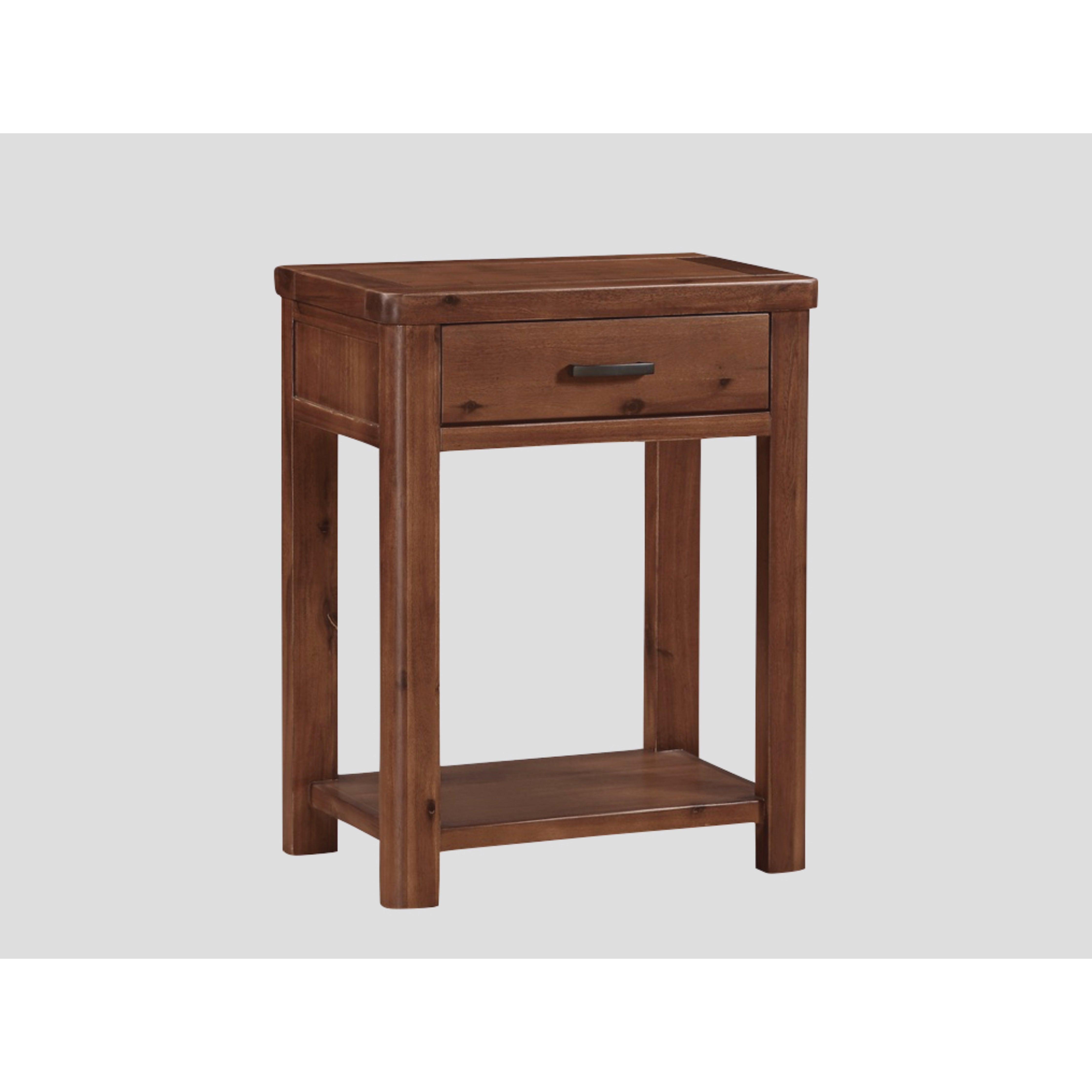Andorra Acacia 1 Drawer Console