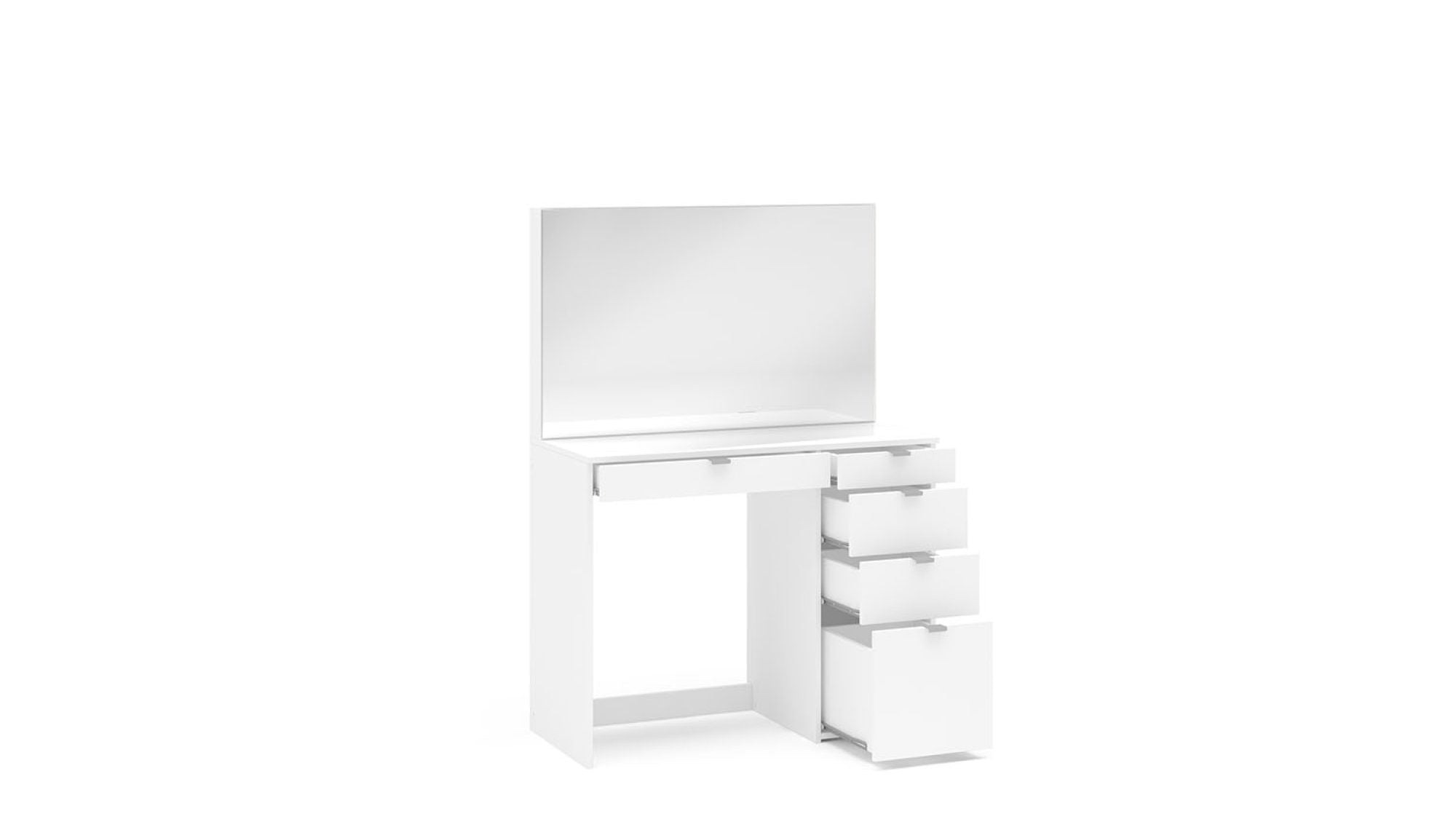 Aria 5 Drawer Dressing White