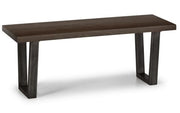 Brooklyn Bench - Dark Oak