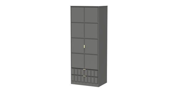084 Open Shelf Wardrobe Dust Grey Dust Grey