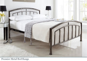 Crawley Bedstead Black Nickel