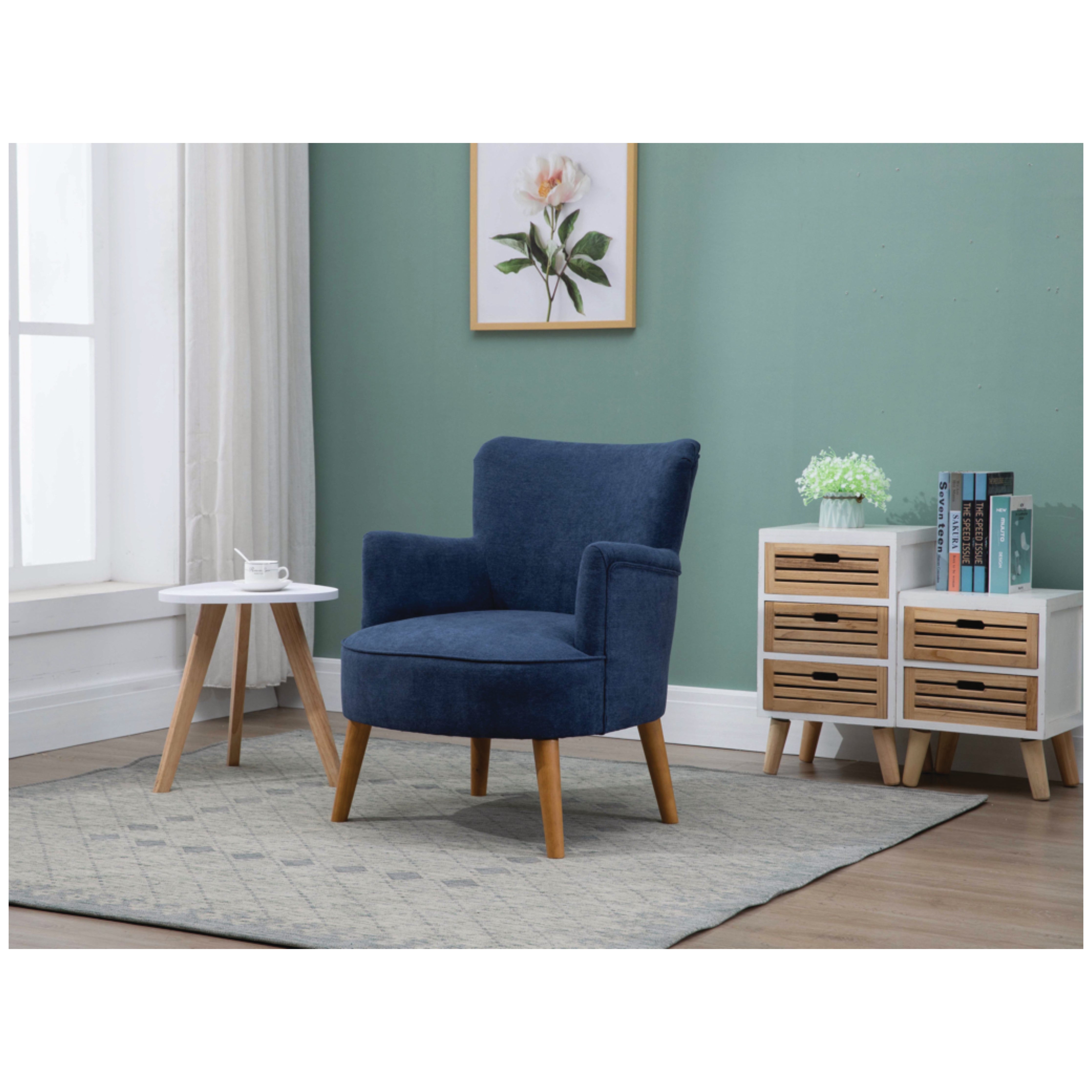 Keira Armchair Midnight Blue