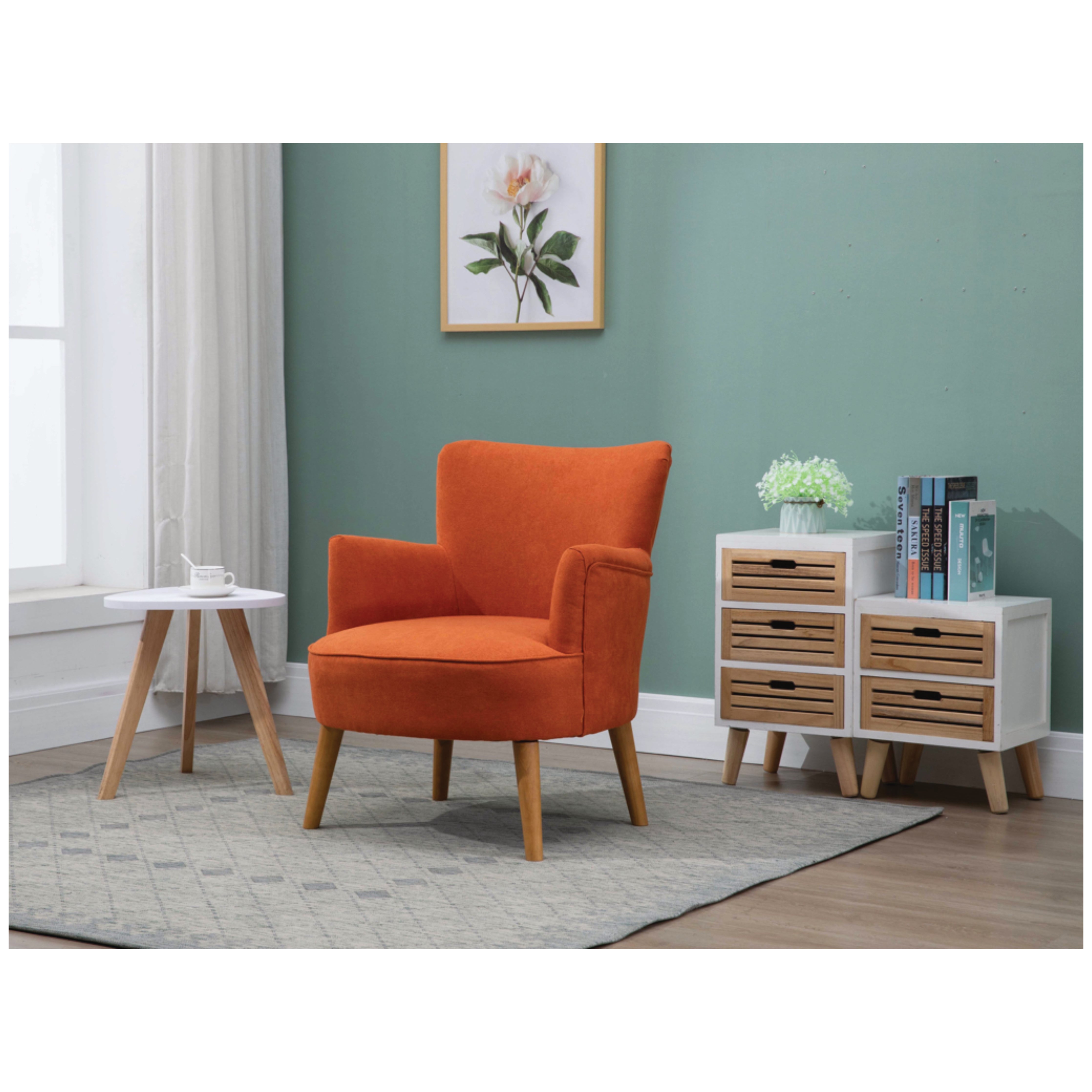 Keira Armchair Sunburnt Orange