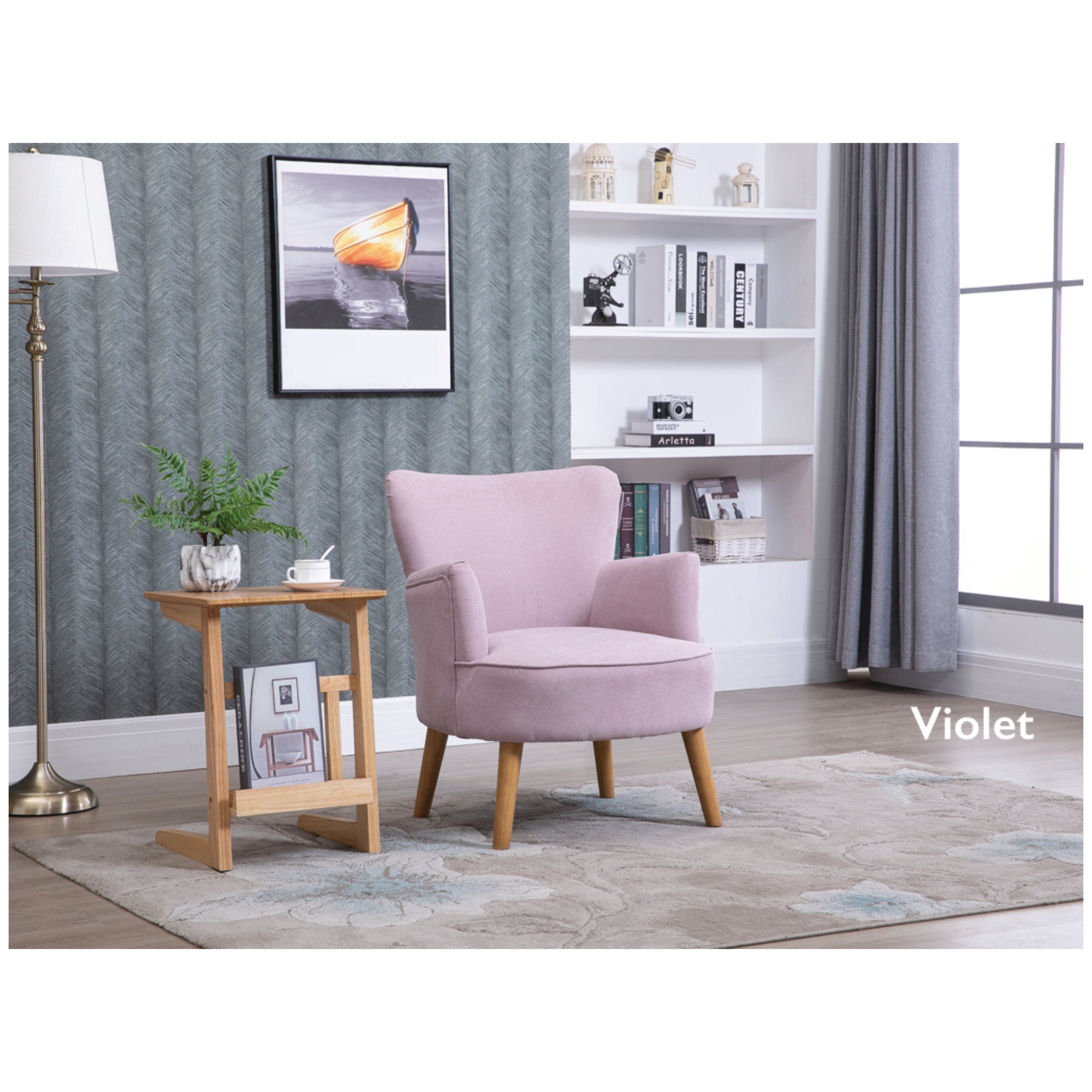 Keira Armchair Violet