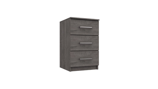 3 Drawer Bedside Chest
