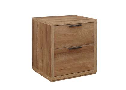 Sri Lanka 2 Drawer Bedside Rustic Oak