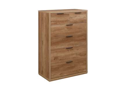 Sri Lanka 4 + 2 Chest Rustic Oak
