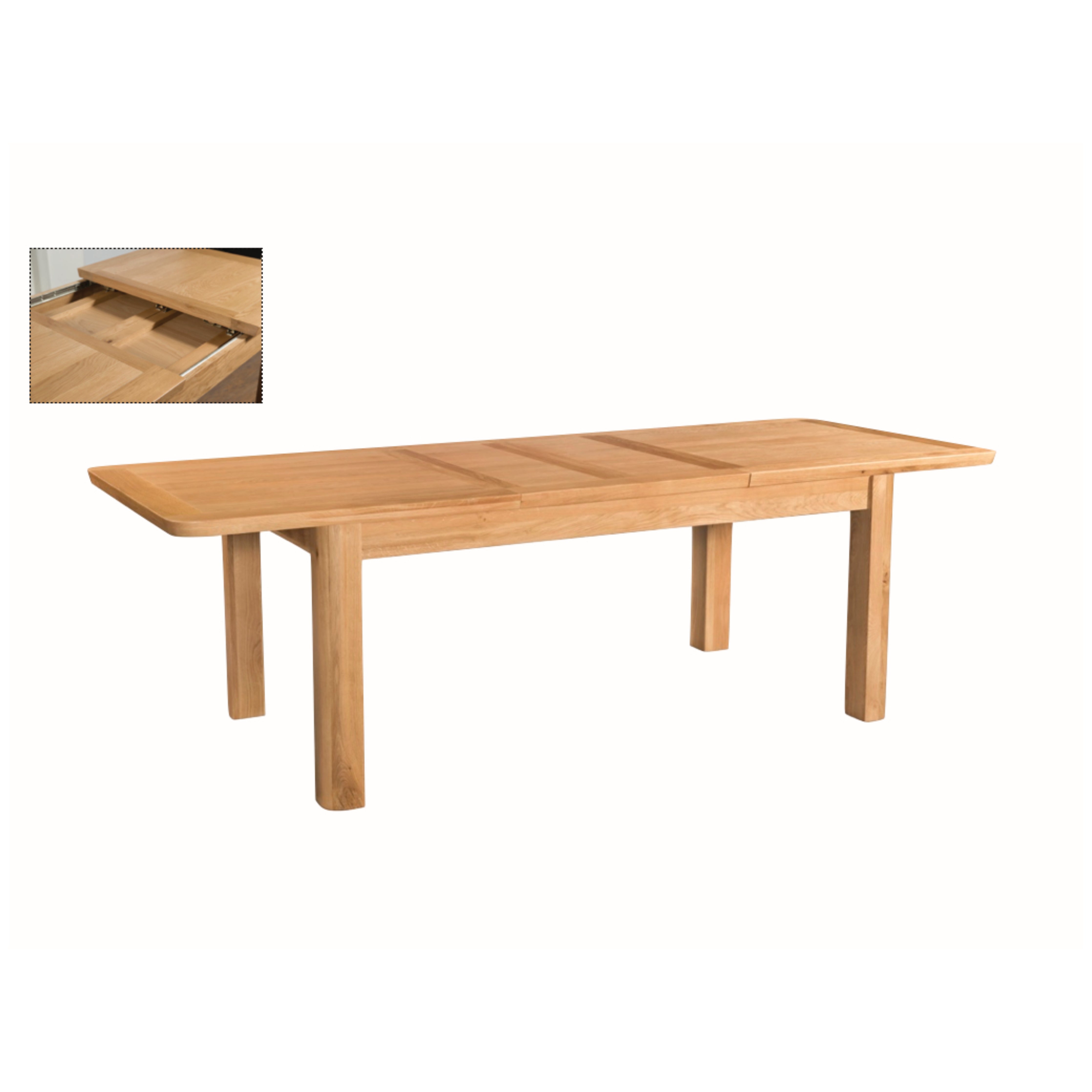 Treviso 140Cm Butterfly Extension Dining Table