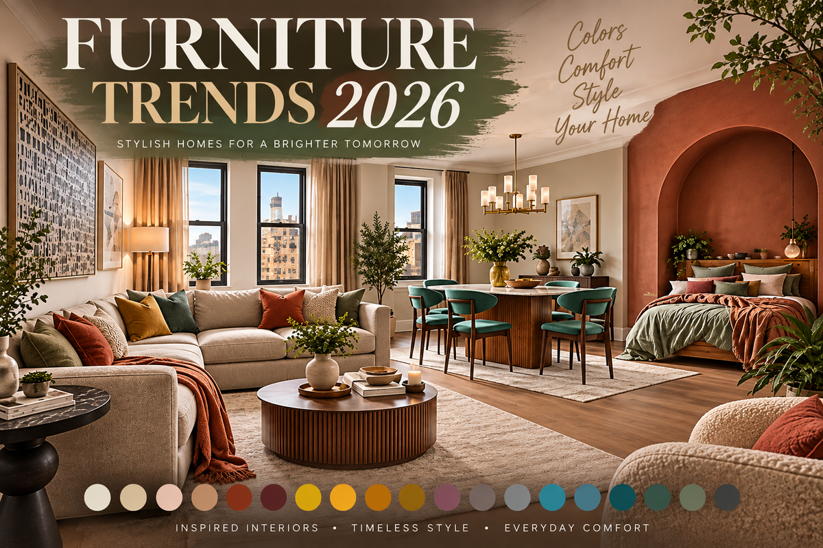 Furniture Trends 2026: The Complete Guide to This Year's Biggest Home Trends