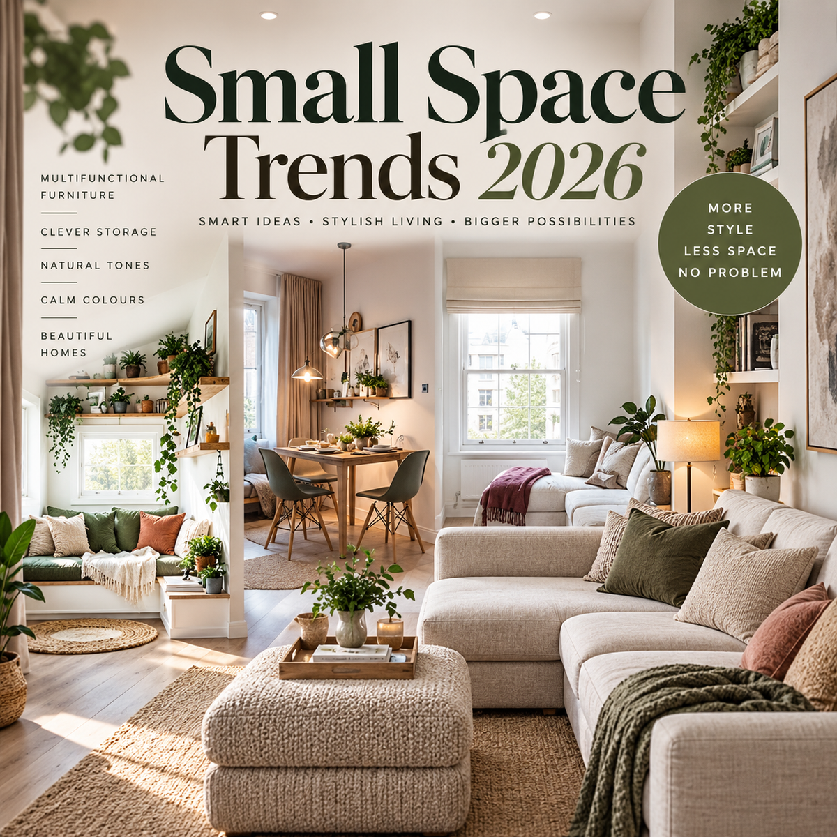 Small-Space Furniture Trends 2026: Making the Most of Every Room