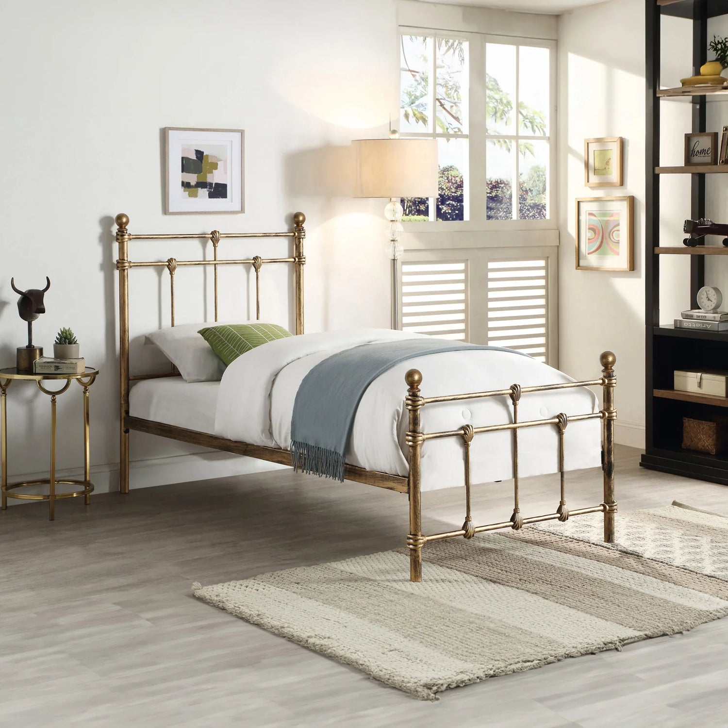 Vintage Charm: Styling Tips for Antique Metal Bedframes