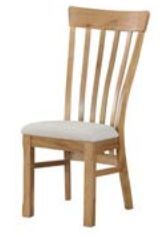 Oak Dining Chair (Factory Assembled For Extra Strength)
