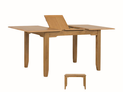 Kilkenny Oak 120Cm Butterfly Extension Dining Table