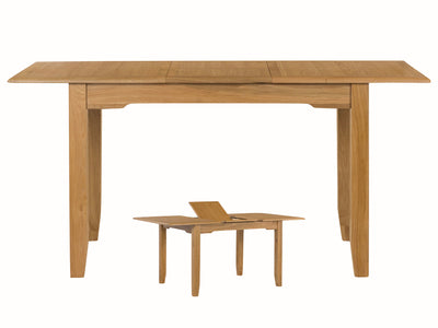 Kilkenny Oak 160Cm Butterfly Extension Dining Table