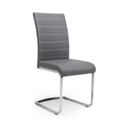 Leather Effect Grey
