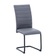 Leather Effect Grey