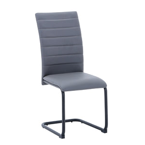 Leather Effect Grey