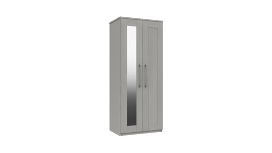 2 Door Robe With Mirror
