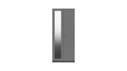 2 Door Robe With Mirror