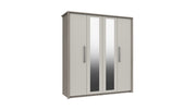 Tall 4 Door Robe With 2 Mirrors