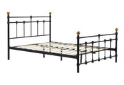 Amber Double Bed Black
