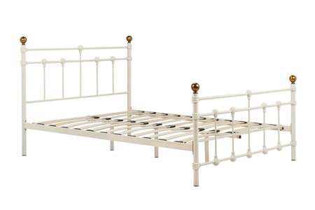 Amber Double Bed Cream