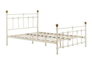 Amber Small Double Bed Cream