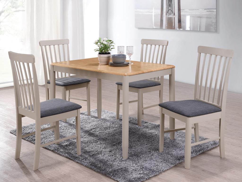 Altona 1X4 Dining Set Kd (4 Chairs)