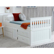 Colorado Storage Bed - White