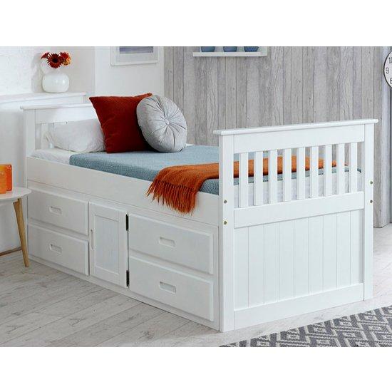 Colorado Storage Bed - White