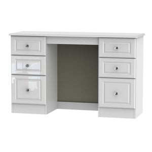 Belaire Kneehole White Gloss