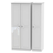 Belaire Triple Plain Robe White Gloss