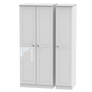 Belaire Triple Plain Robe White Gloss