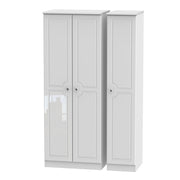 Belaire Tall Triple Plain Robe White Gloss