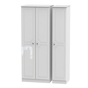 Belaire Tall Triple Plain Robe White Gloss