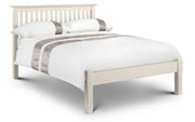 Barcelona Bed Lfe White 135Cm