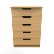 Bertie 5 Drawer Wide Chest
