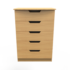 Bertie 5 Drawer Wide Chest