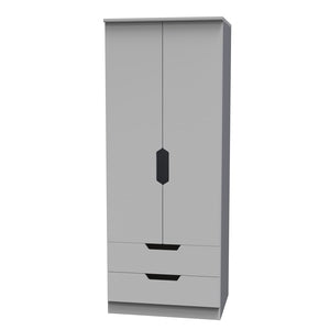 Bertie Tall 2 Drawer Robe