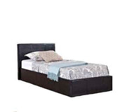 Berlin Single Ottoman Bed Brown