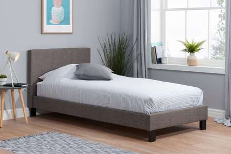 Berlin Single Bed Grey