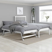 Banks Trundle Bed White