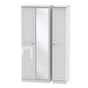 Belaire Tall Triple Mirror Robe