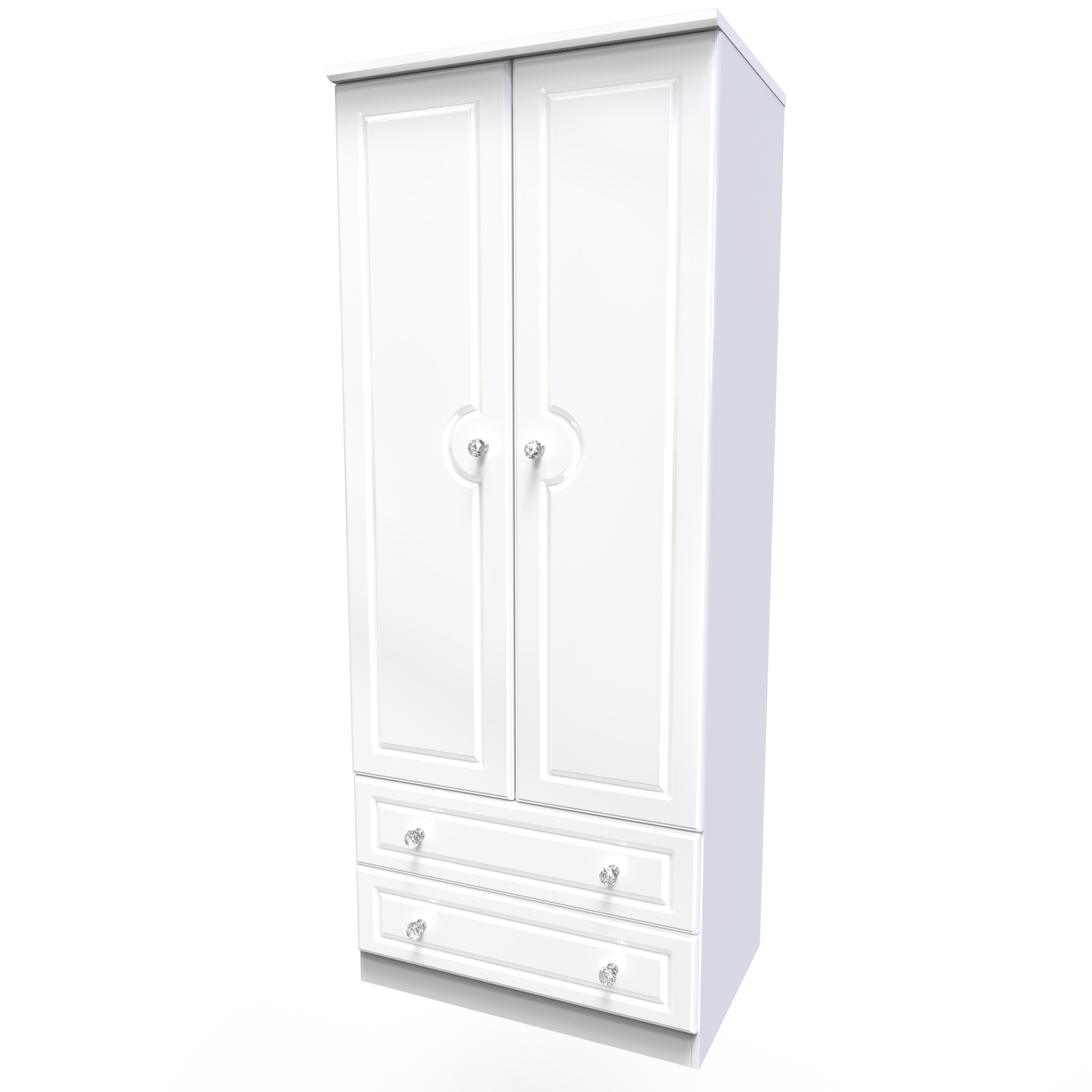 Belaire 2ft6in 2 Drawer Robe