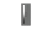 2 Door Robe With Mirror