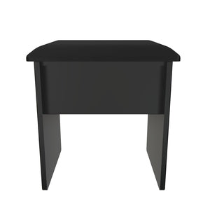 Cambridge Stool Black Gloss Black