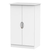 Cambridge 2ft6in Plain Midi Robe White Matt White