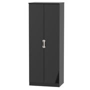 Cambridge Tall 2ft6in Plain Robe Black Gloss Black