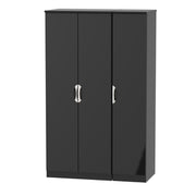 Cambridge Triple Plain Robe Black Gloss Black