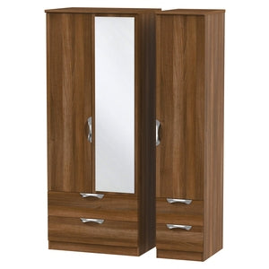 Cambridge Triple 2 Drawer Mirror + Drawer Robe Noche